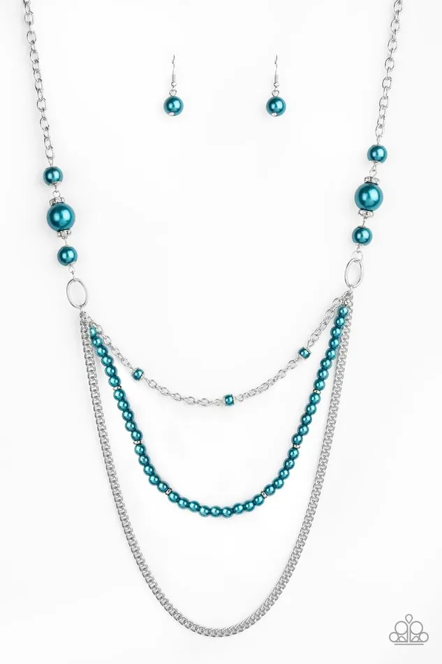 Paparazzi Jewelry Necklaces Paparazzi Necklace Very Vintage Blue Paparazzi Jewelry Necklaces Paparazzi Necklace Very Vintage Blue