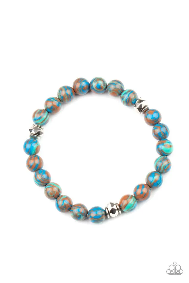 Paparazzi Jewelry Paparazzi Bracelet Awakened Blue Bracelets Paparazzi Jewelry Paparazzi Bracelet Awakened Blue Bracelets