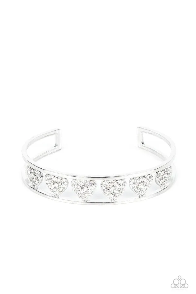 Paparazzi Jewelry Paparazzi Bracelet Decadent Devotion White Bracelets Paparazzi Jewelry Paparazzi Bracelet Decadent Devotion White Bracelets