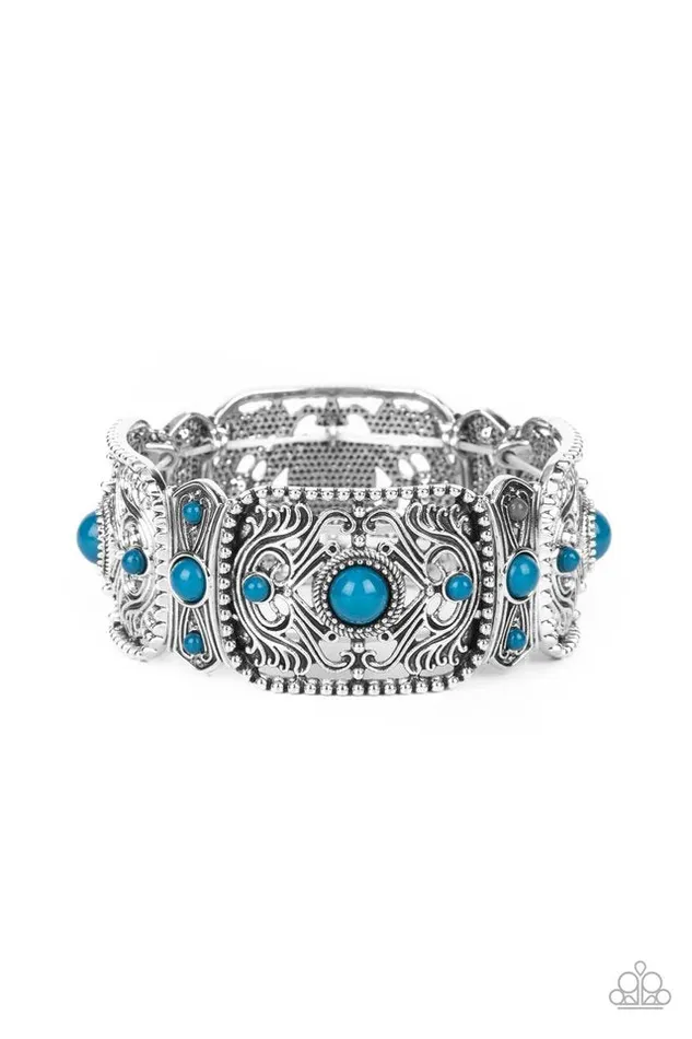 Paparazzi Jewelry Paparazzi Bracelet Going Going GONDOLA Blue Bracelets Paparazzi Jewelry Paparazzi Bracelet Going Going GONDOLA Blue Bracelets