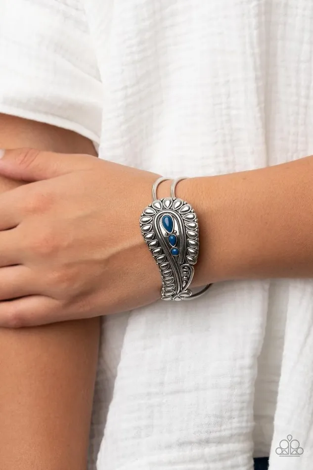 Paparazzi Jewelry Paparazzi Bracelet Paisley Prairie Blue Bracelets