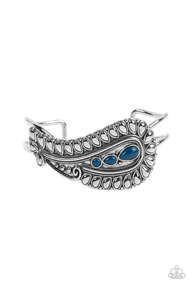 Paparazzi Jewelry Paparazzi Bracelet Paisley Prairie Blue Bracelets Paparazzi Jewelry Paparazzi Bracelet Paisley Prairie Blue Bracelets
