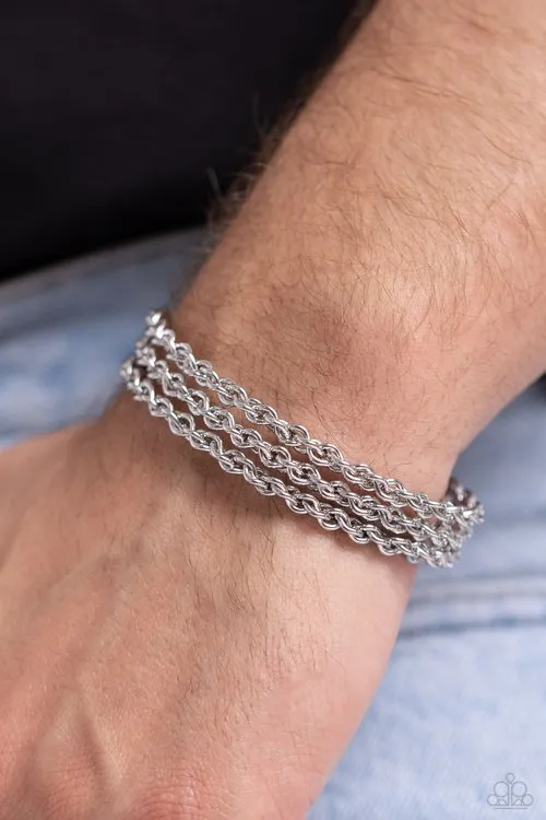 Paparazzi Jewelry Paparazzi Bracelet Pit Crew Silver Bracelets