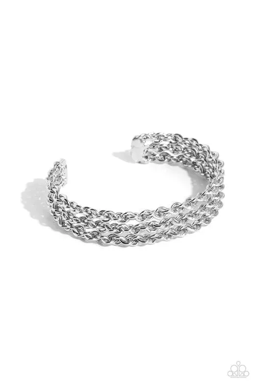 Paparazzi Jewelry Paparazzi Bracelet Pit Crew Silver Bracelets Paparazzi Jewelry Paparazzi Bracelet Pit Crew Silver Bracelets