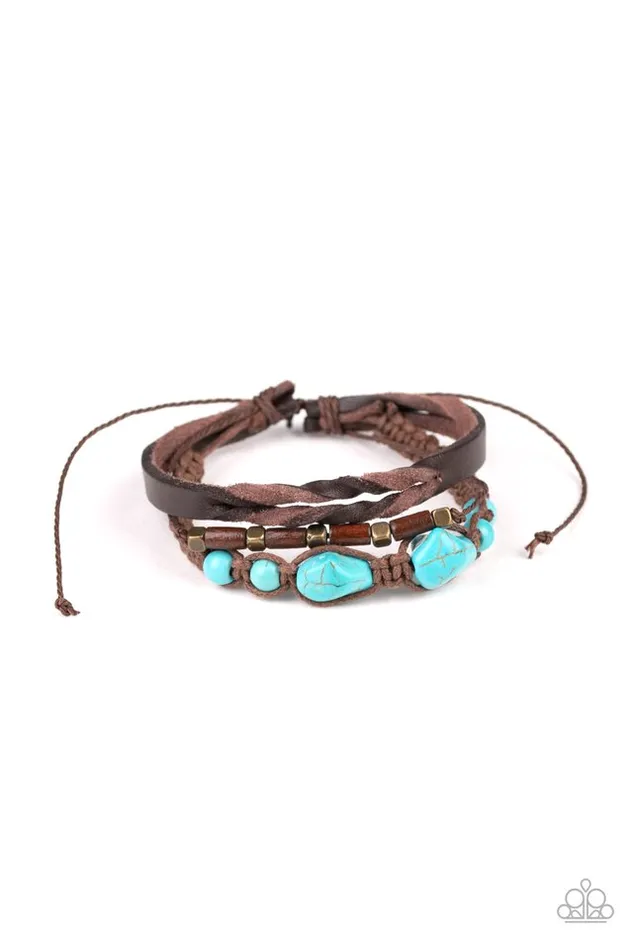 Paparazzi Jewelry Paparazzi Bracelet Trail Magic Blue Bracelets Paparazzi Jewelry Paparazzi Bracelet Trail Magic Blue Bracelets