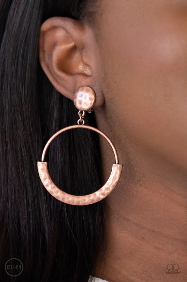 Paparazzi Jewelry Paparazzi Earring Rustic Horizons Copper Earrings
