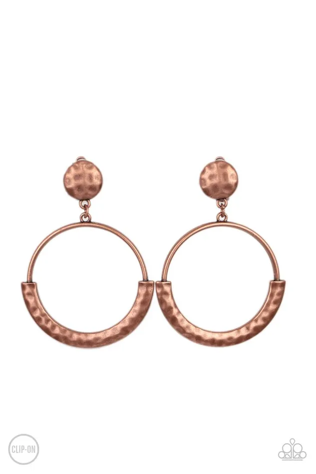 Paparazzi Jewelry Paparazzi Earring Rustic Horizons Copper Earrings
