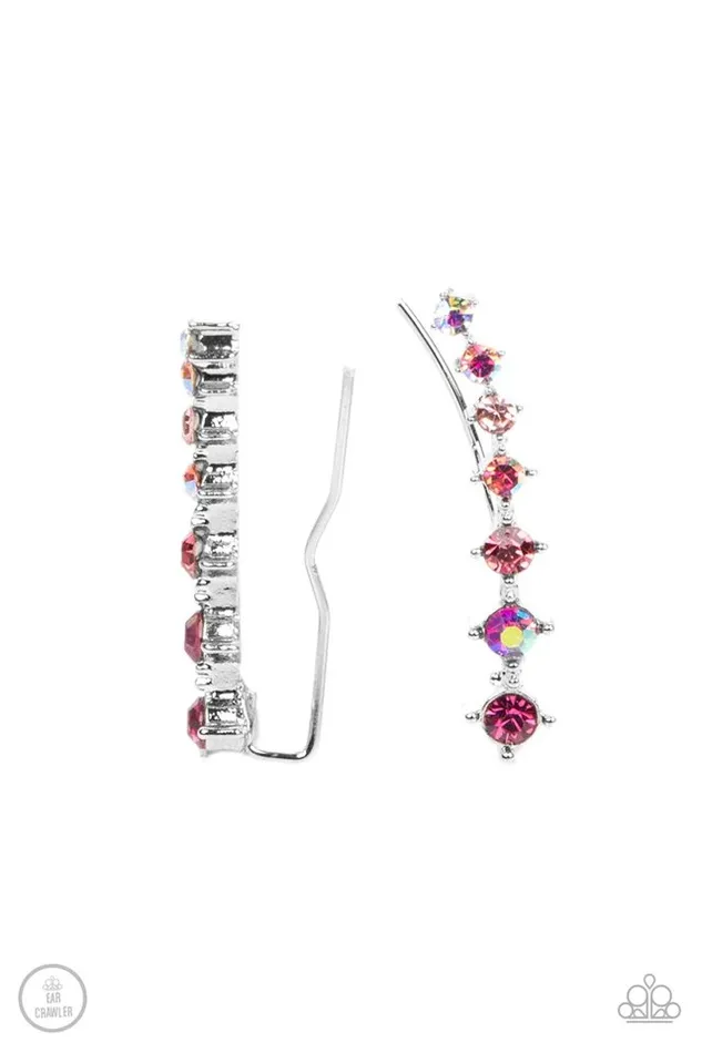 Paparazzi Jewelry Paparazzi Earring STARLIGHT Show Pink Earrings Paparazzi Jewelry Paparazzi Earring STARLIGHT Show Pink Earrings
