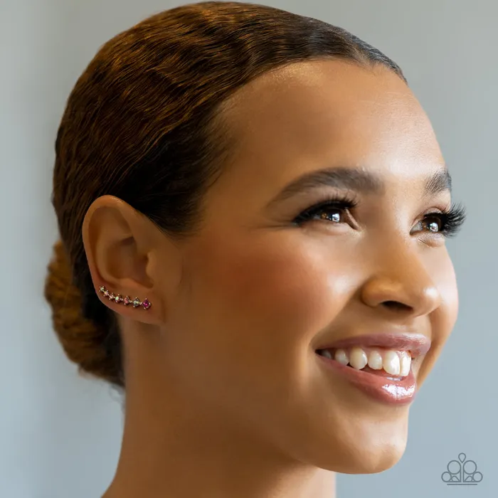 Paparazzi Jewelry Paparazzi Earring STARLIGHT Show Pink Earrings Paparazzi Jewelry Paparazzi Earring STARLIGHT Show Pink Earrings