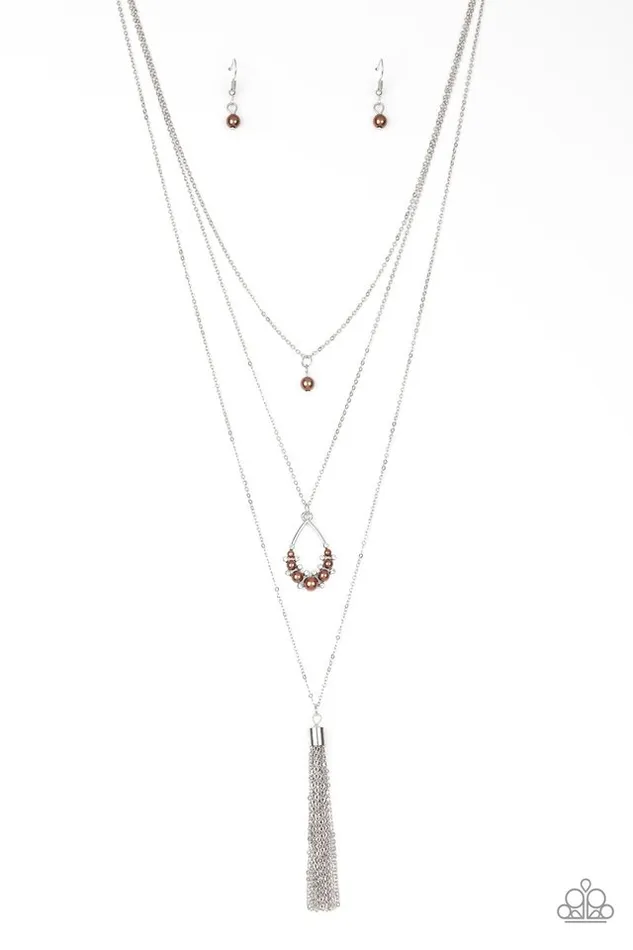 Paparazzi Jewelry Paparazzi Necklace Be Fancy Brown Necklaces Paparazzi Jewelry Paparazzi Necklace Be Fancy Brown Necklaces