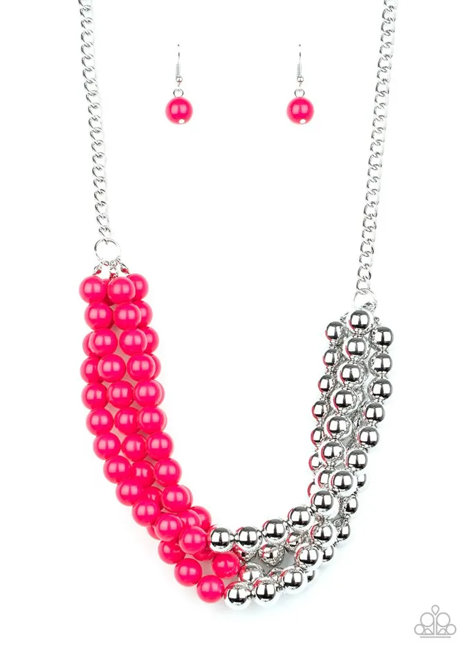 Paparazzi Jewelry Paparazzi Necklace Layer After Layer Pink Necklaces Paparazzi Jewelry Paparazzi Necklace Layer After Layer Pink Necklaces