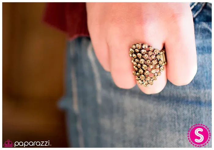 Paparazzi Jewelry Paparazzi Ring Blind Spot Brass Rings