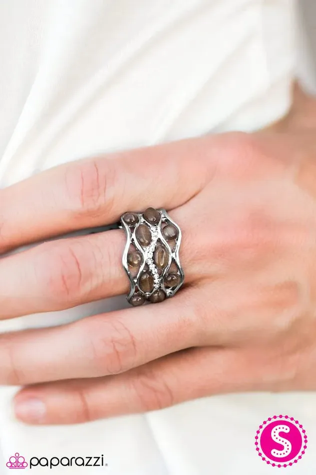 Paparazzi Jewelry Paparazzi Ring Just GLOW With It Brown Rings