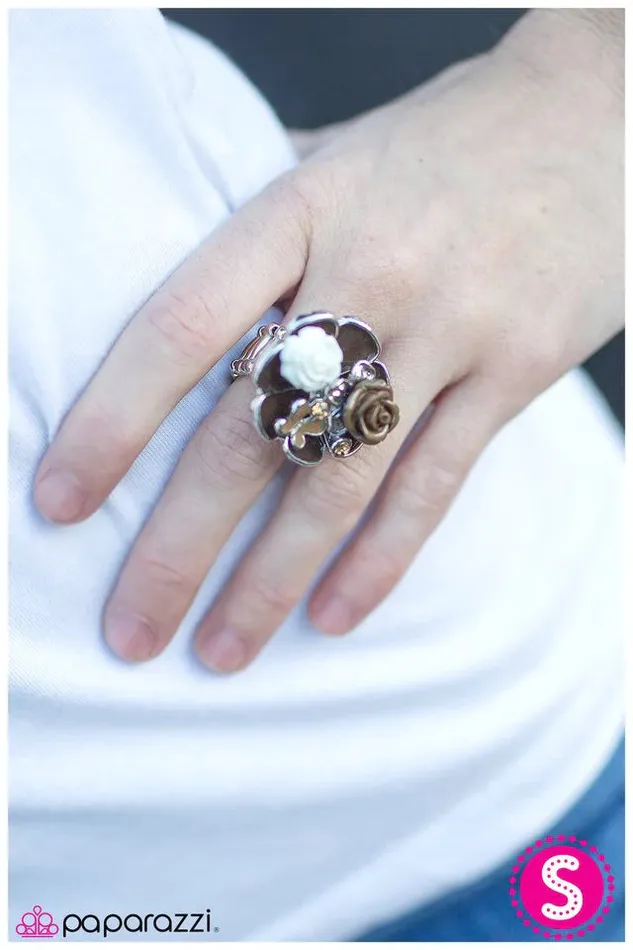 Paparazzi Jewelry Paparazzi Ring Lady of The Lake Brown Rings