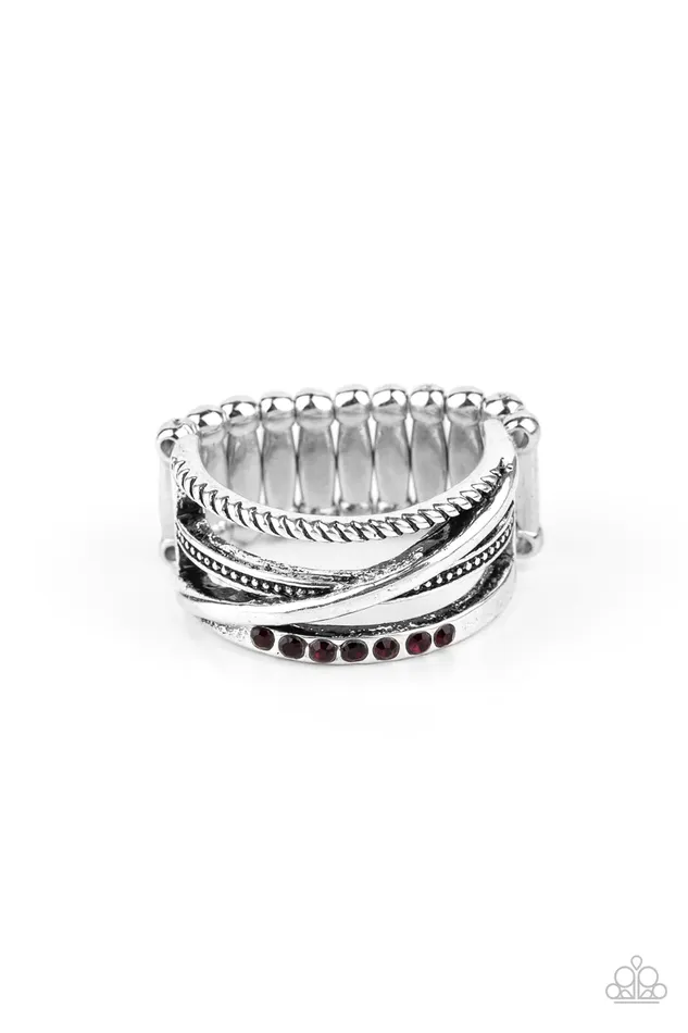 Paparazzi Jewelry Paparazzi Ring Stay In Your Lane Purple Rings