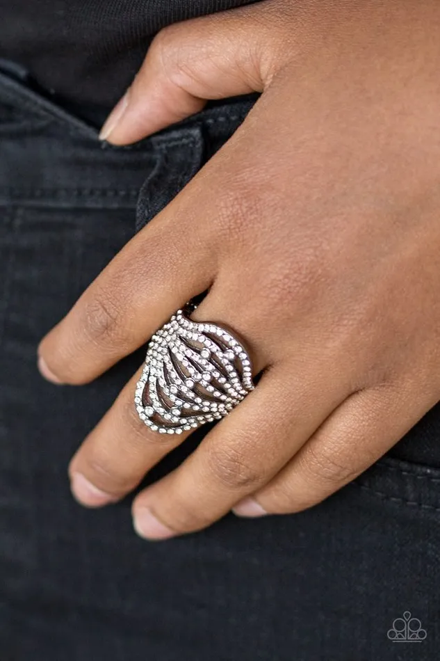 Paparazzi Jewelry Paparazzi Ring Stratospheric Black Rings