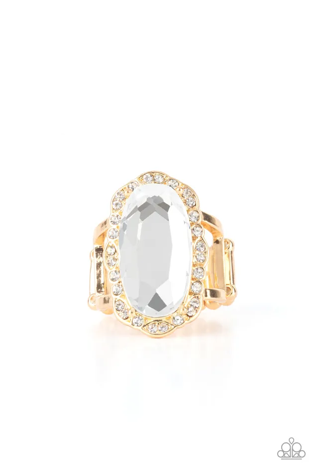 Paparazzi Jewelry Rings Paparazzi Ring BLING to Heel Gold