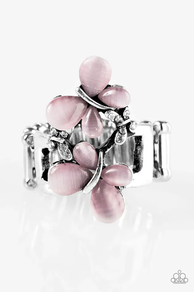 Paparazzi Jewelry Rings Paparazzi Ring Butterfly Bungalow Pink