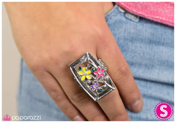 Paparazzi Jewelry Rings Paparazzi Ring Flower Fiesta Yellow