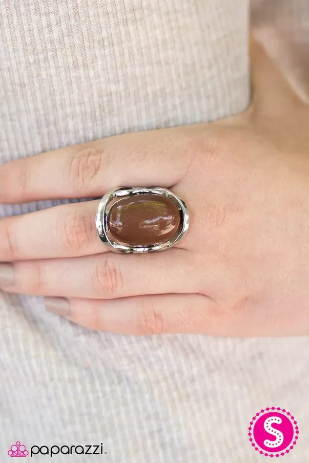 Paparazzi Jewelry Rings Paparazzi Ring HUEs That Girl Brown