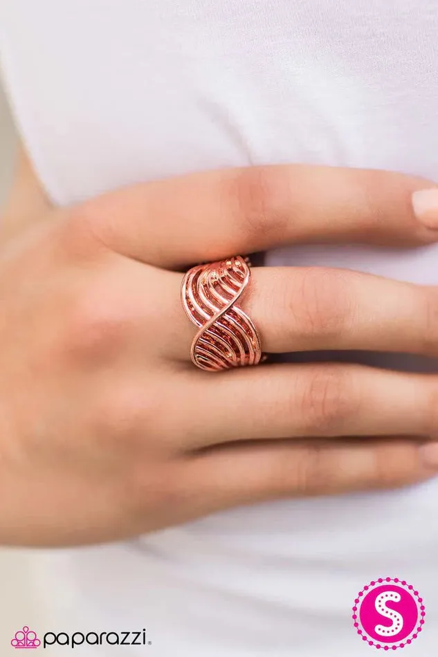Paparazzi Jewelry Rings Paparazzi Ring Illumination Copper