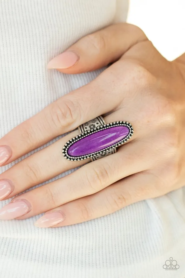 Paparazzi Jewelry Rings Paparazzi Ring Ultra Luminary Purple