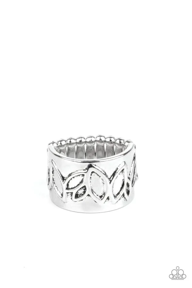 Paparazzi Jewelry Rings Paparazzi Ring When You LEAF Expect It Silver Paparazzi Jewelry Rings Paparazzi Ring When You LEAF Expect It Silver