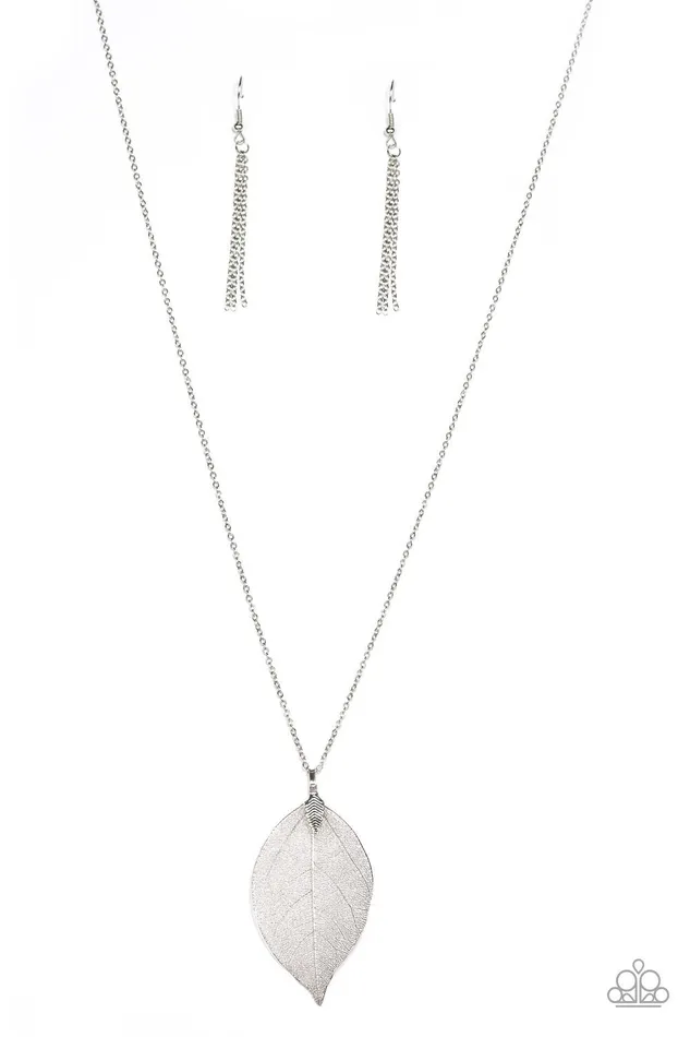 Paparazzi Necklace Fall Foliage Silver Paparazzi Jewelry Necklaces