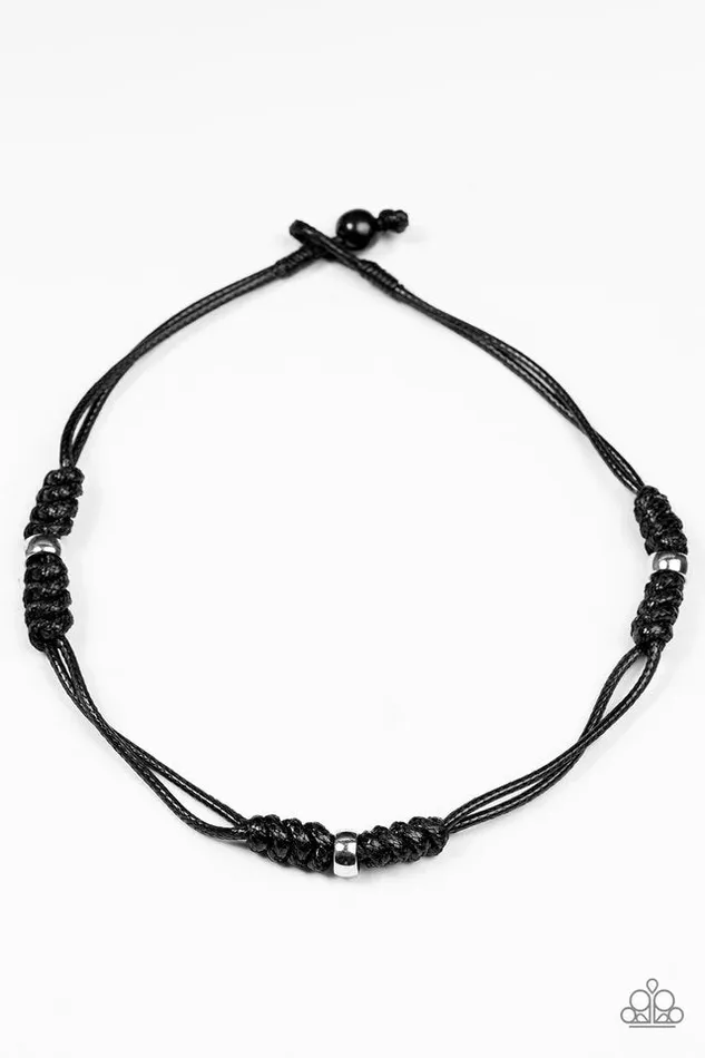 Paparazzi Necklace Great Basin Black Paparazzi Jewelry Necklaces