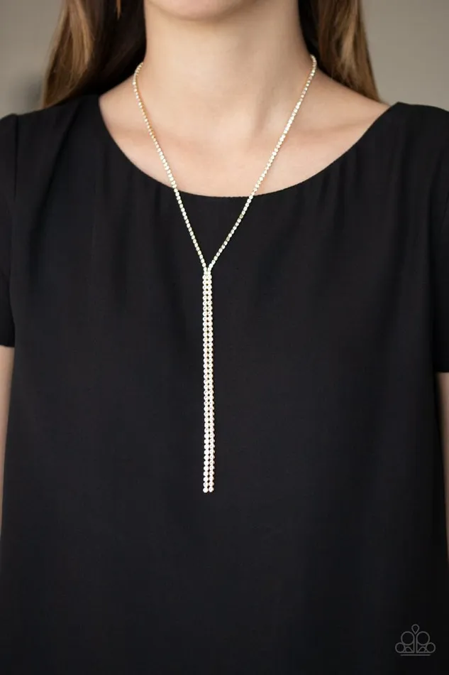 Paparazzi Necklace Inner STARLIGHT Gold Paparazzi Jewelry Necklaces