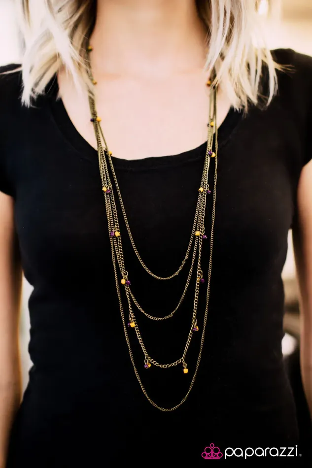 Paparazzi Necklace On Route 66 Multi Paparazzi Jewelry Necklaces