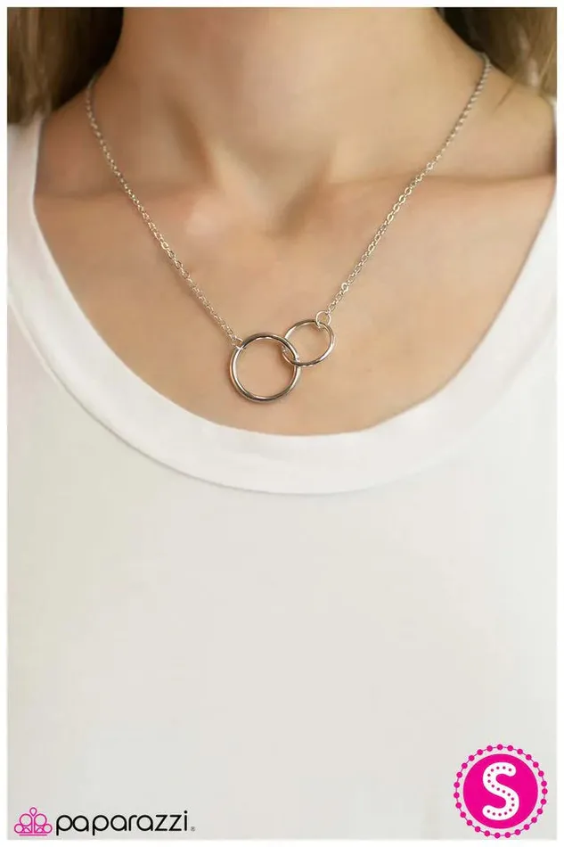 Paparazzi Necklace Simple Simplicity Silver Paparazzi Jewelry Necklaces