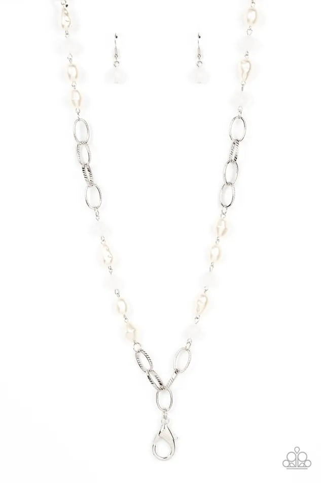 Paparazzi Necklace Tea Party Tango White Paparazzi Jewelry Necklaces Paparazzi Necklace Tea Party Tango White Paparazzi Jewelry Necklaces