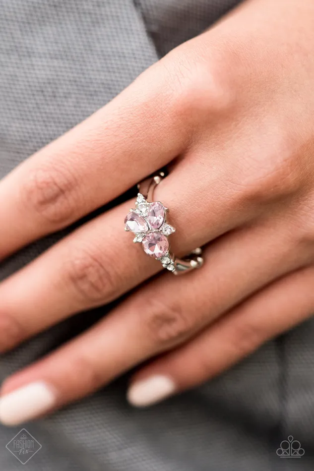 Paparazzi Ring Here You GLOW Fashion Fix Oct2020 Pink Paparazzi Jewelry Rings