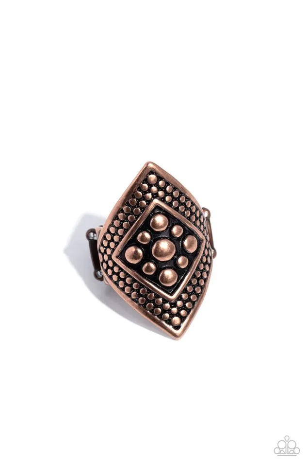 Paparazzi Ring Hey Hot STUD Copper Paparazzi Jewelry Rings Paparazzi Ring Hey Hot STUD Copper Paparazzi Jewelry Rings