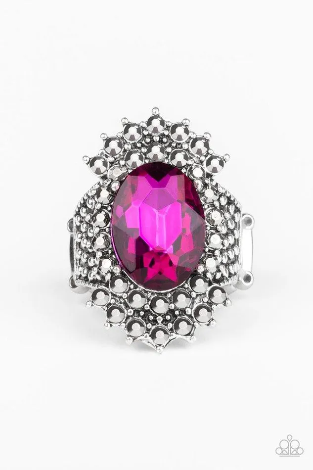 Paparazzi Ring Him and HEIR Pink Paparazzi Jewelry Rings
