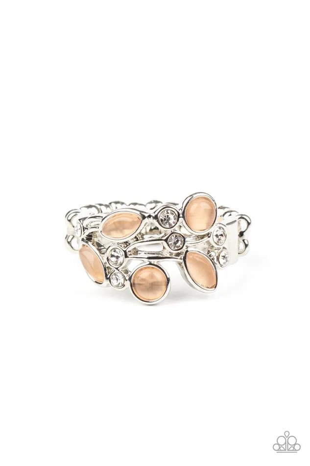Paparazzi Ring Leafy Luster Orange Paparazzi Jewelry Rings Paparazzi Ring Leafy Luster Orange Paparazzi Jewelry Rings