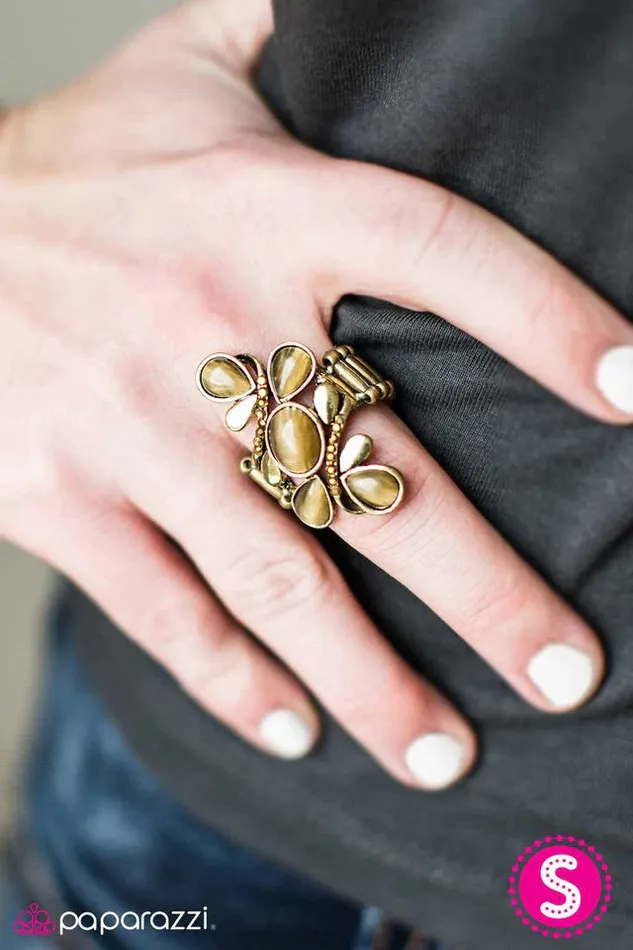 Paparazzi Ring LUSTER For Life Brass Paparazzi Jewelry Rings