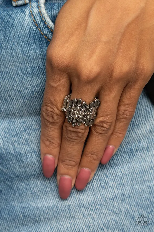 Paparazzi Ring Urban Empire Silver Paparazzi Jewelry Rings
