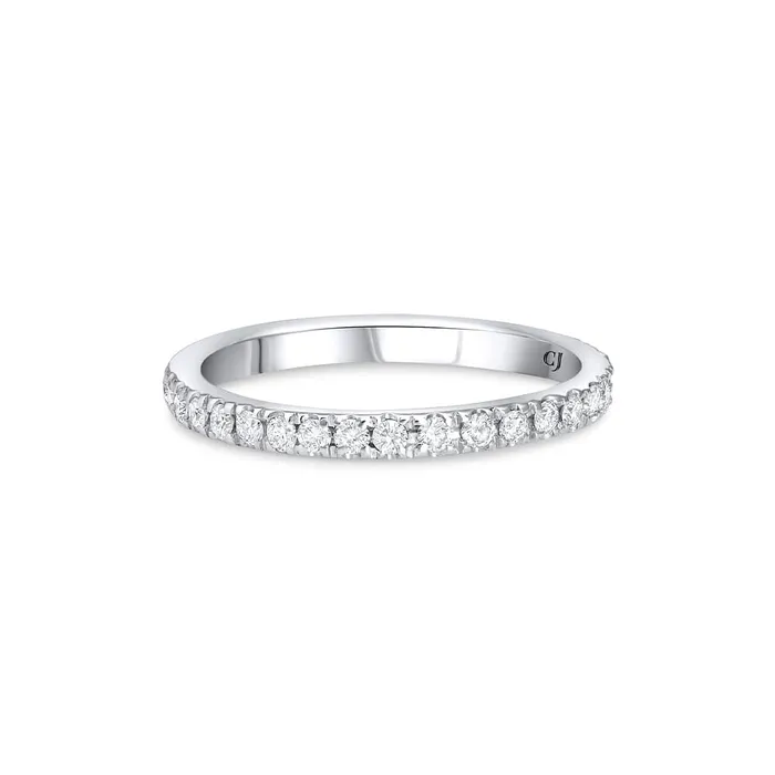 Rings CJ Charles Jewelers Rivire White Gold 060ctw Diamond Eternity Band