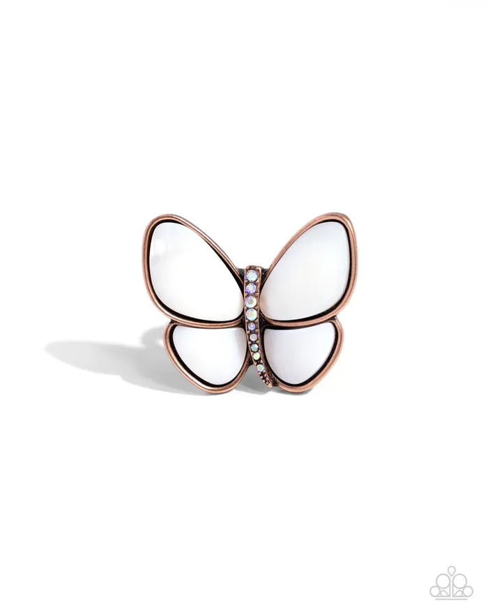 Rings Paparazzi Jewelry Paparazzi Ring Aerial Admiration Copper Rings Paparazzi Jewelry Paparazzi Ring Aerial Admiration Copper