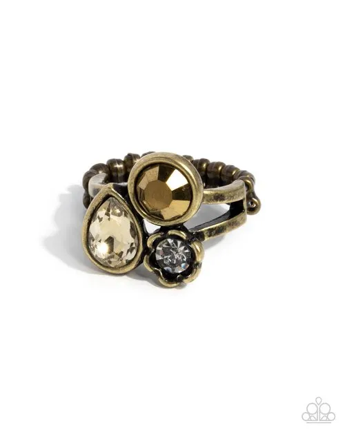Rings Paparazzi Jewelry Paparazzi Ring Candid Candidate Brass Rings Paparazzi Jewelry Paparazzi Ring Candid Candidate Brass