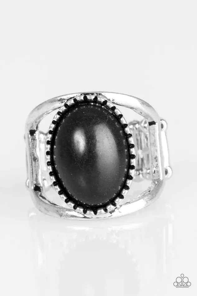 Rings Paparazzi Jewelry Paparazzi Ring Canyon Cache Black