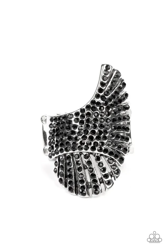 Rings Paparazzi Jewelry Paparazzi Ring Express YourSELFIE Black Rings Paparazzi Jewelry Paparazzi Ring Express YourSELFIE Black