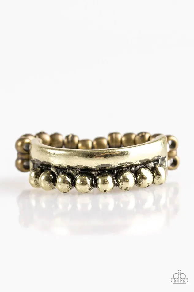 Rings Paparazzi Jewelry Paparazzi Ring Glow By Glow Brass