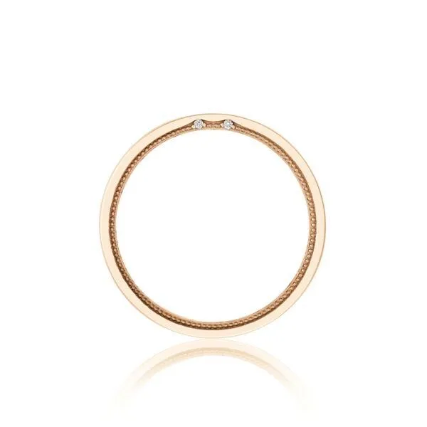 Rings Tacori Tacori 14K Rose Gold Collection Gents HighPolish Band