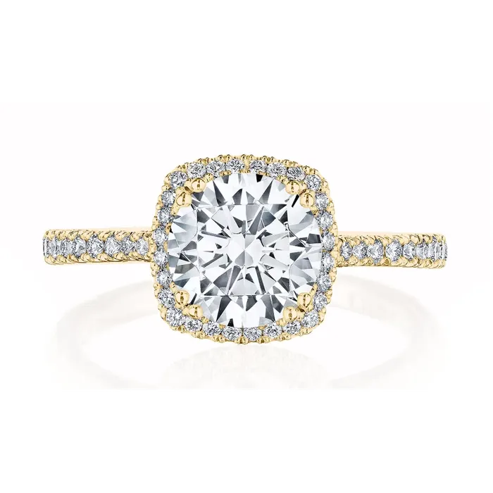 Rings Tacori Tacori 18K Yellow Gold Semi Mount Diamond Ring