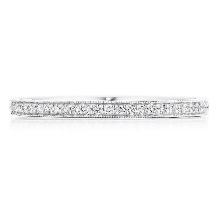 Rings Tacori Tacori Coastal Crescent 14K White Gold Diamond Eternity Band Rings Tacori Tacori Coastal Crescent 14K White Gold Diamond Eternity Band