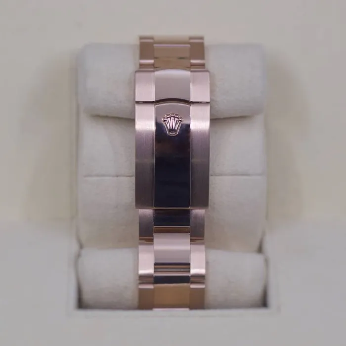 Rolex Rolex SkyDweller 42mm Ref 336935 BlueGreen Stick Dial 18K Rose Gold Oyster Bracelet Watch Bracelets