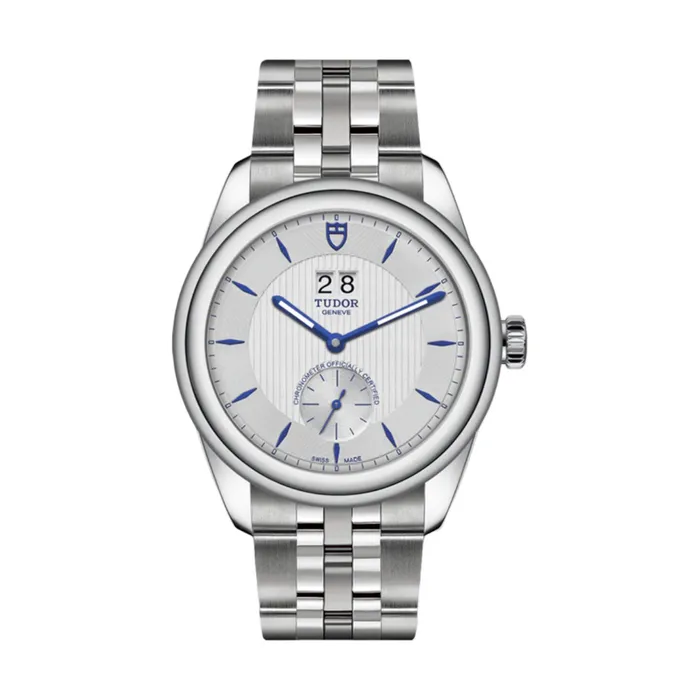 Tudor Bracelets Tudor Glamour Double Date 42mm Watch Ref M571000001 Opaline Index Dial Stainless Steel Bracelet Tudor Bracelets Tudor Glamour Double Date 42mm Watch Ref M571000001 Opaline Index Dial Stainless Steel Bracelet